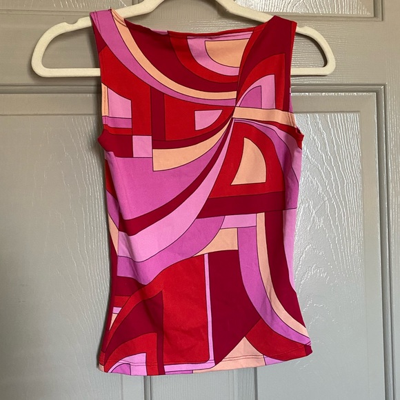 Y2K Abstract High Neck Top - Picture 5 of 6